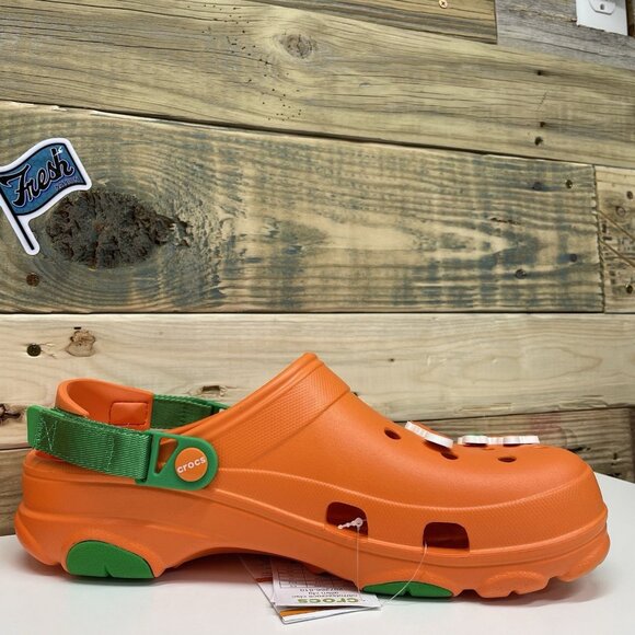 Anwar Carrots X Crocs All Terrain Clog Slip-On Shoes US Men’s 12 Orange NEW RARE main image 4